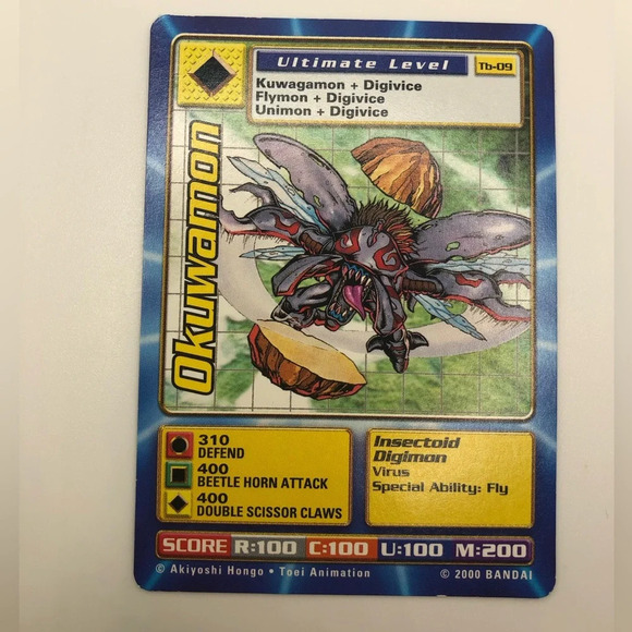 Bandai 2000 Digimon Okuwamon Taco Bell Promotional Item